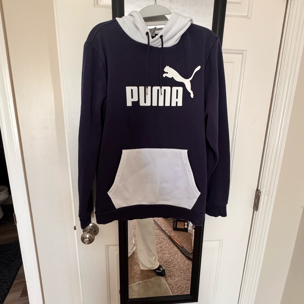 Puma Black and White Hoodie